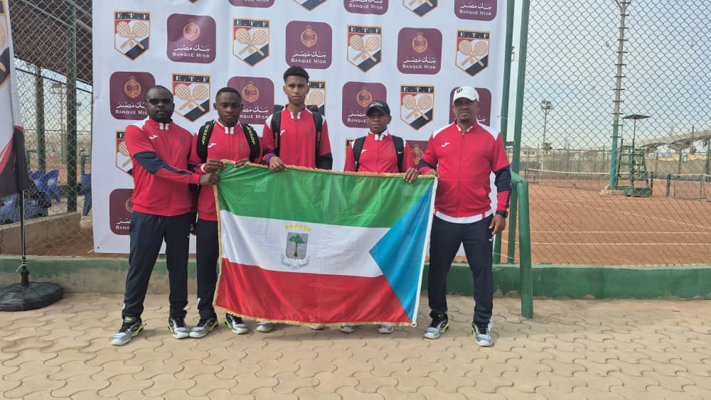 Tunez y Sudáfrica seran los rivales de Guinea Ecuatorial en el Campeonato Africano de Tenis SUB-18 en Egipto