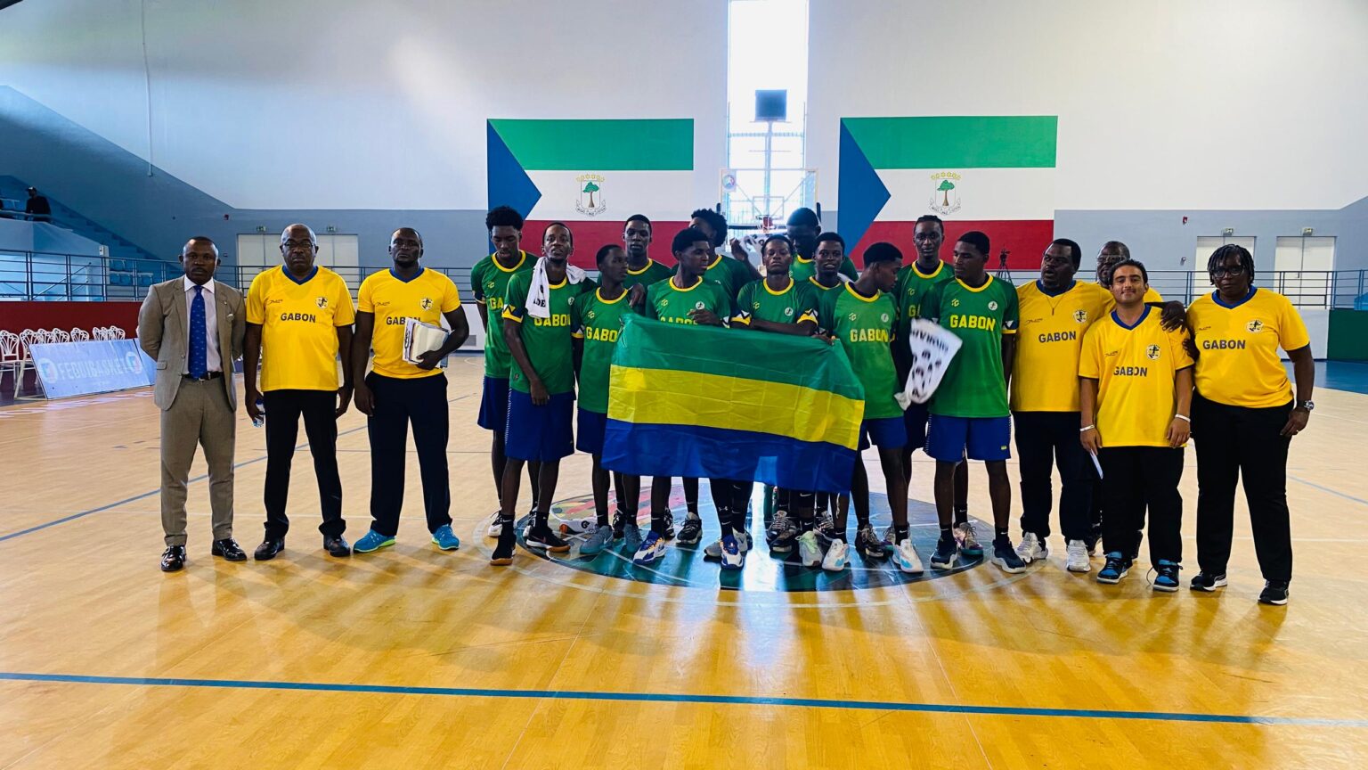 La selección sub-18 de Gabón debuta con una gran victoria ante Congo Brazzaville en el Afrobasket