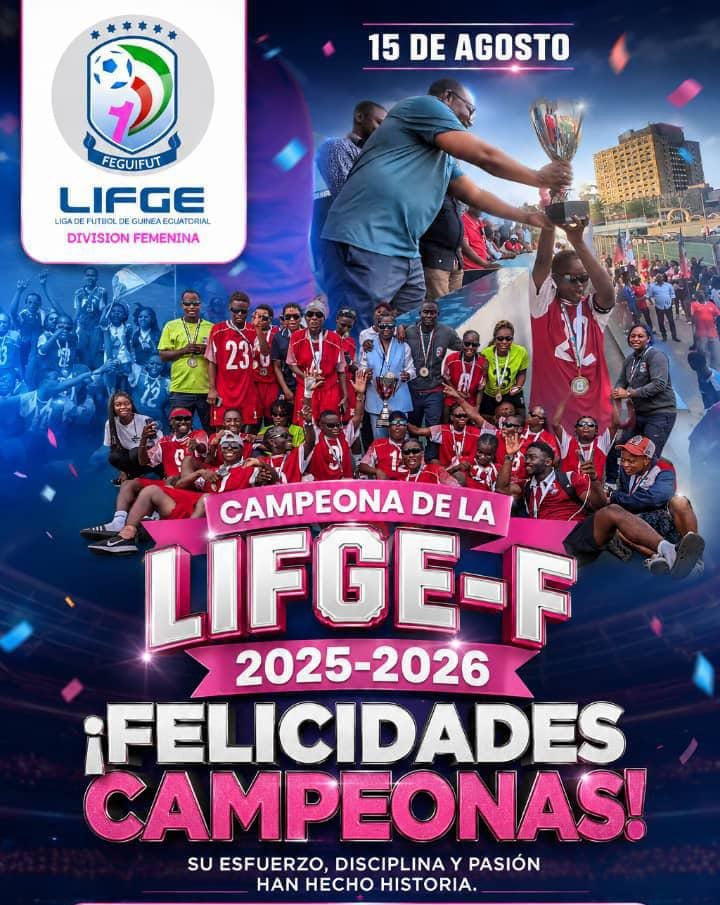 15 de agosto de Akonibe revalida la corona y se proclama campeón de la LIFGE Femenina 2025-2026